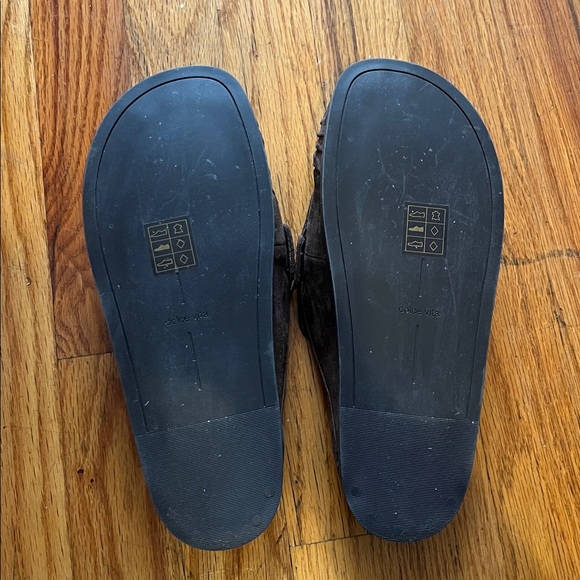 Dolce Vita Women’s Dark Brown Suede Loafers - Picture 6 of 6